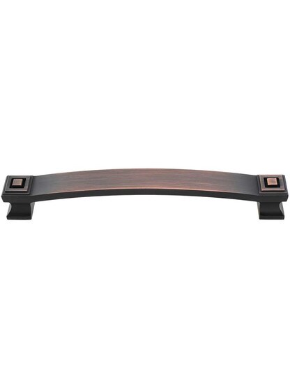 Delmar Cabinet Pull - 6 1/4 inch Center-to-Center in Brushed Oil Rubbed Bronze.